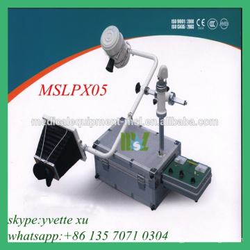MSLPX05-M Máquina de rayos X digital portátil de alta frecuencia con certificado CE &amp; ISO